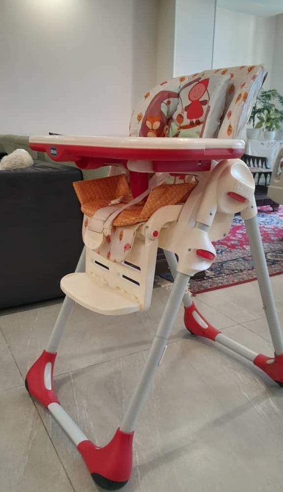 صندلی غذاخوری کودک چیکو مدل happyland polly 2 in 1|تخت و صندلی بچه|تهران, ولنجک|دیوار