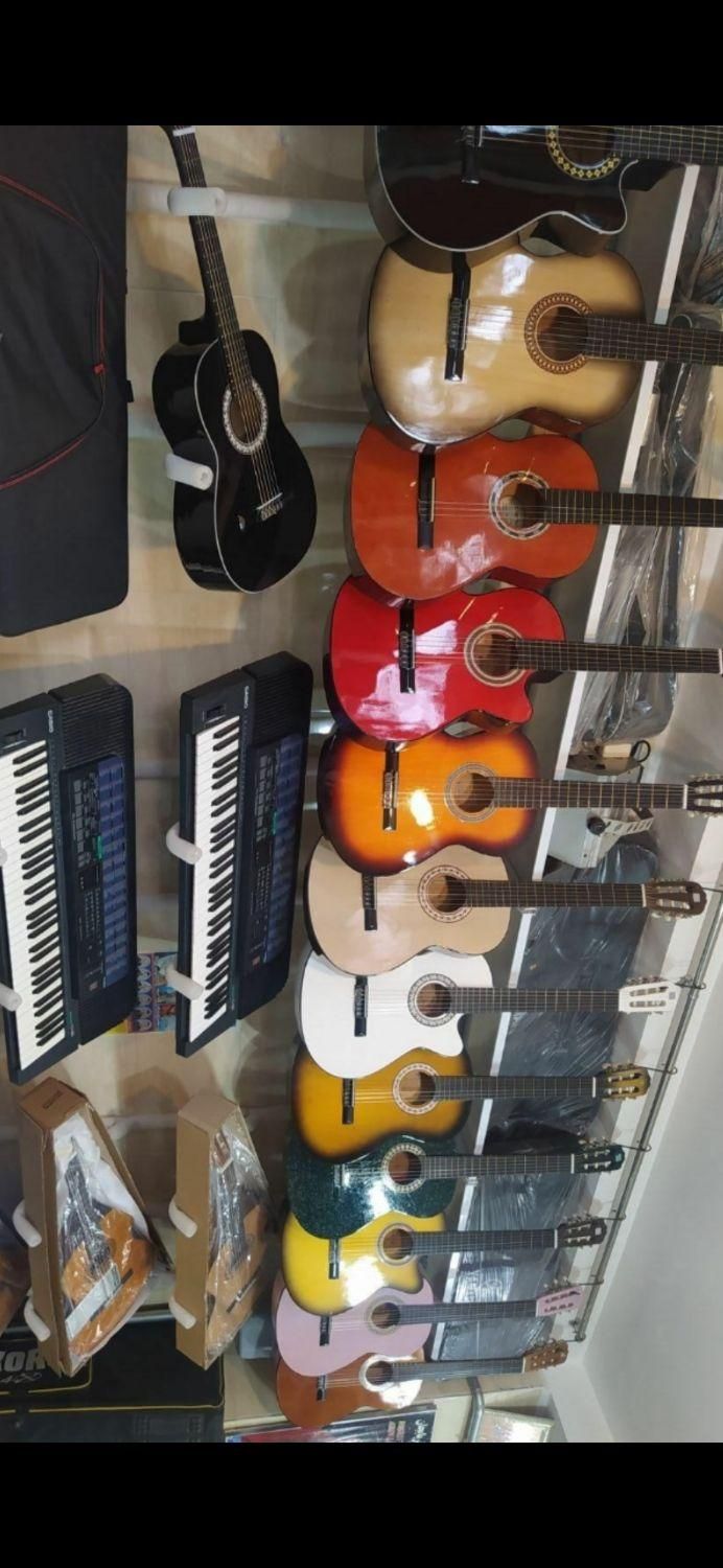 گیتار کلاسیک ایرانی وخارجی|گیتار، بیس، امپلیفایر|تبریز, |دیوار