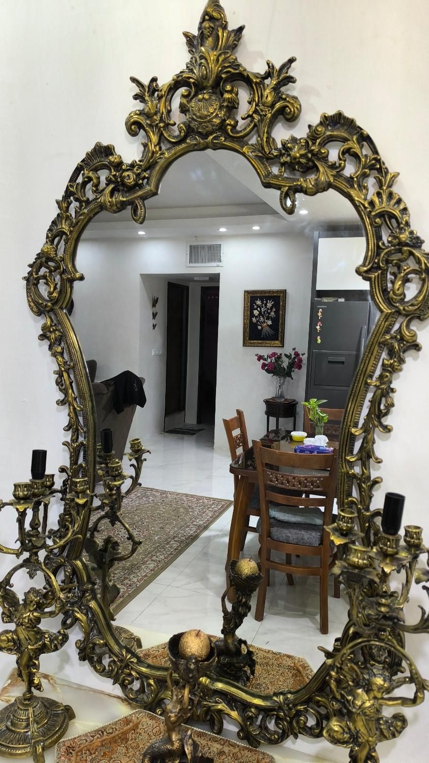 اینه شمعدان برنج|آینه|کرج, مشکین‌دشت|دیوار