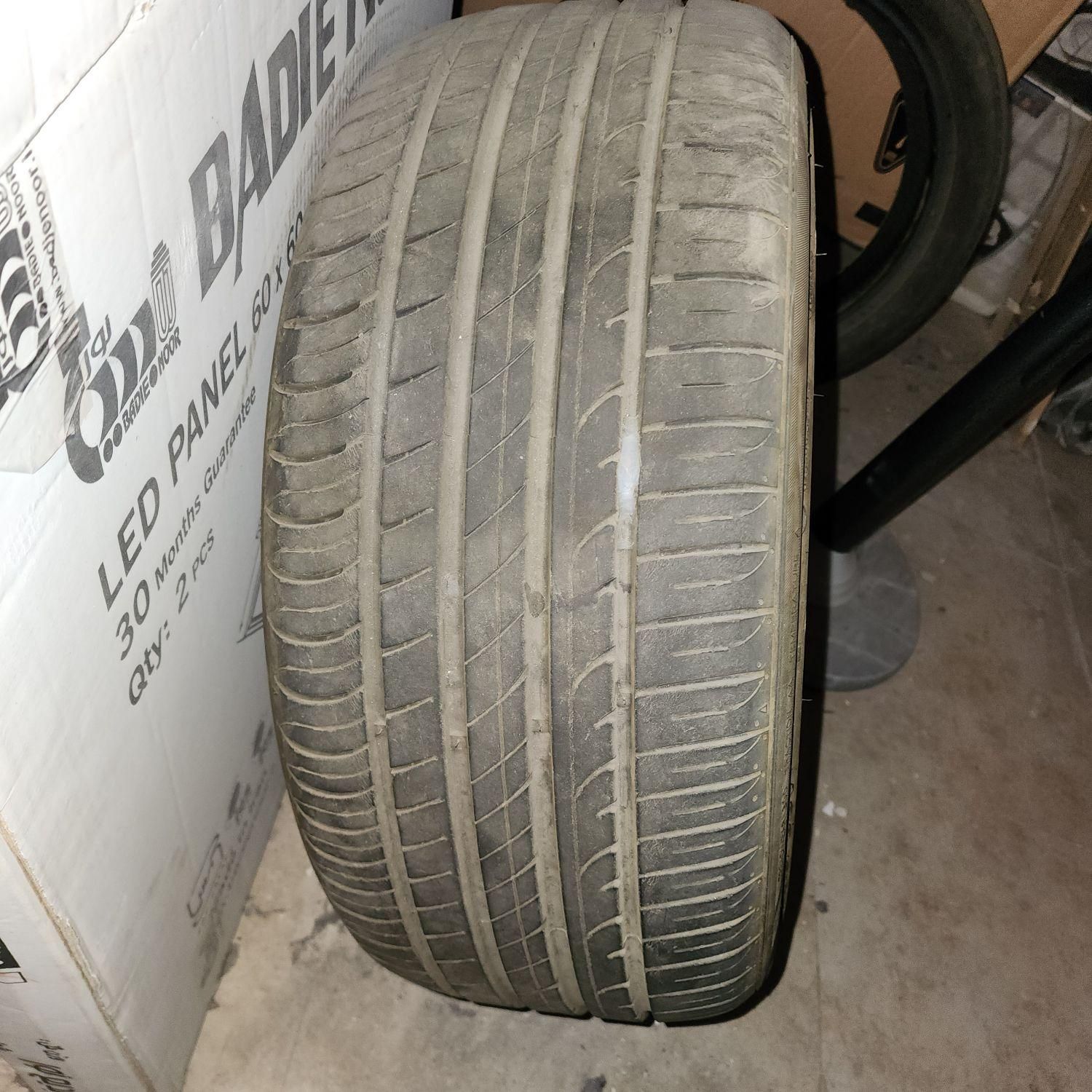 یک حلقه لاستیک هانکوک 225/40R18 در حد نو|قطعات یدکی و لوازم جانبی|تهران, پاسداران|دیوار