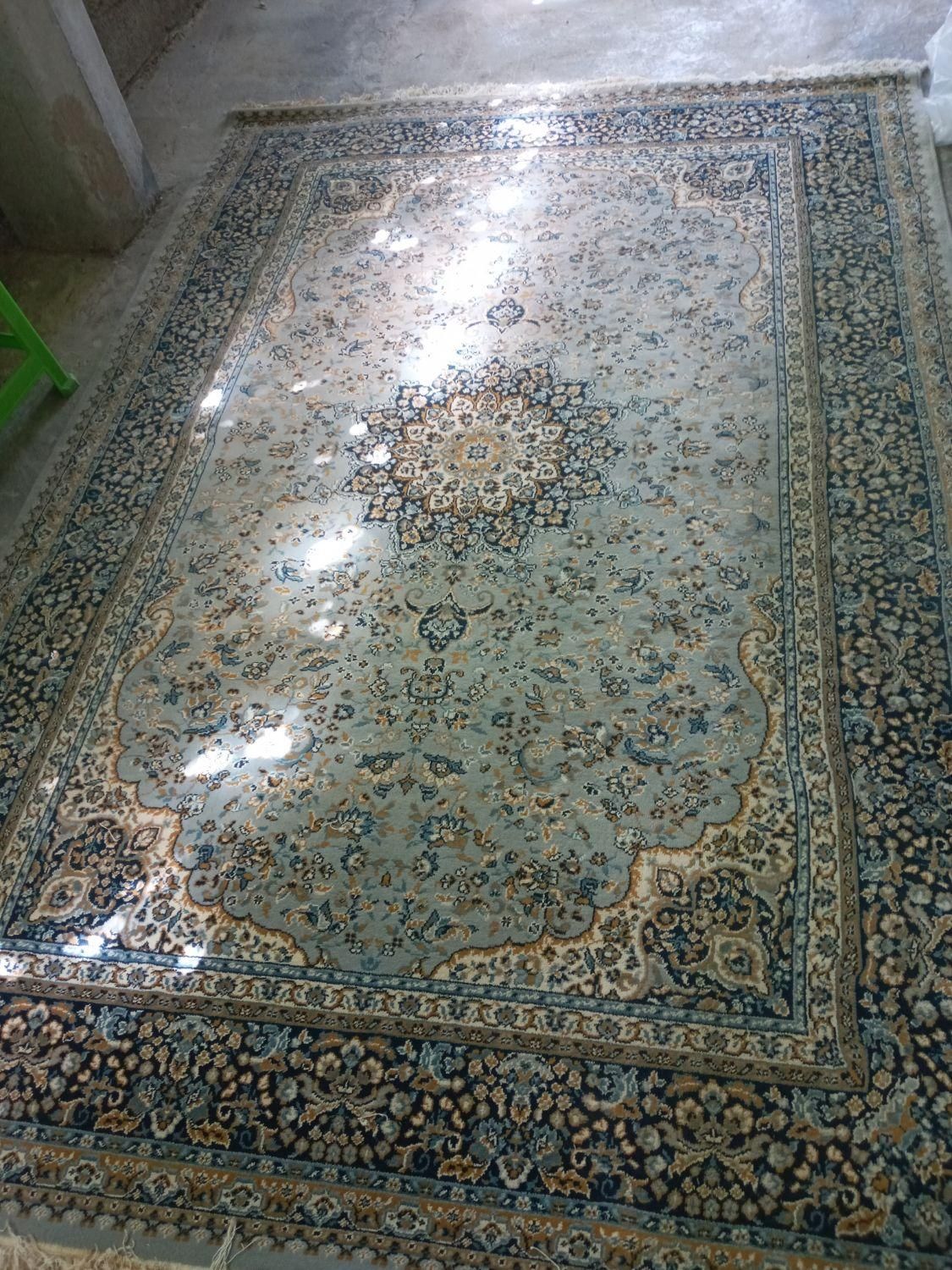فرش شش متری و ساعت|فرش|آستانه اشرفیه, |دیوار