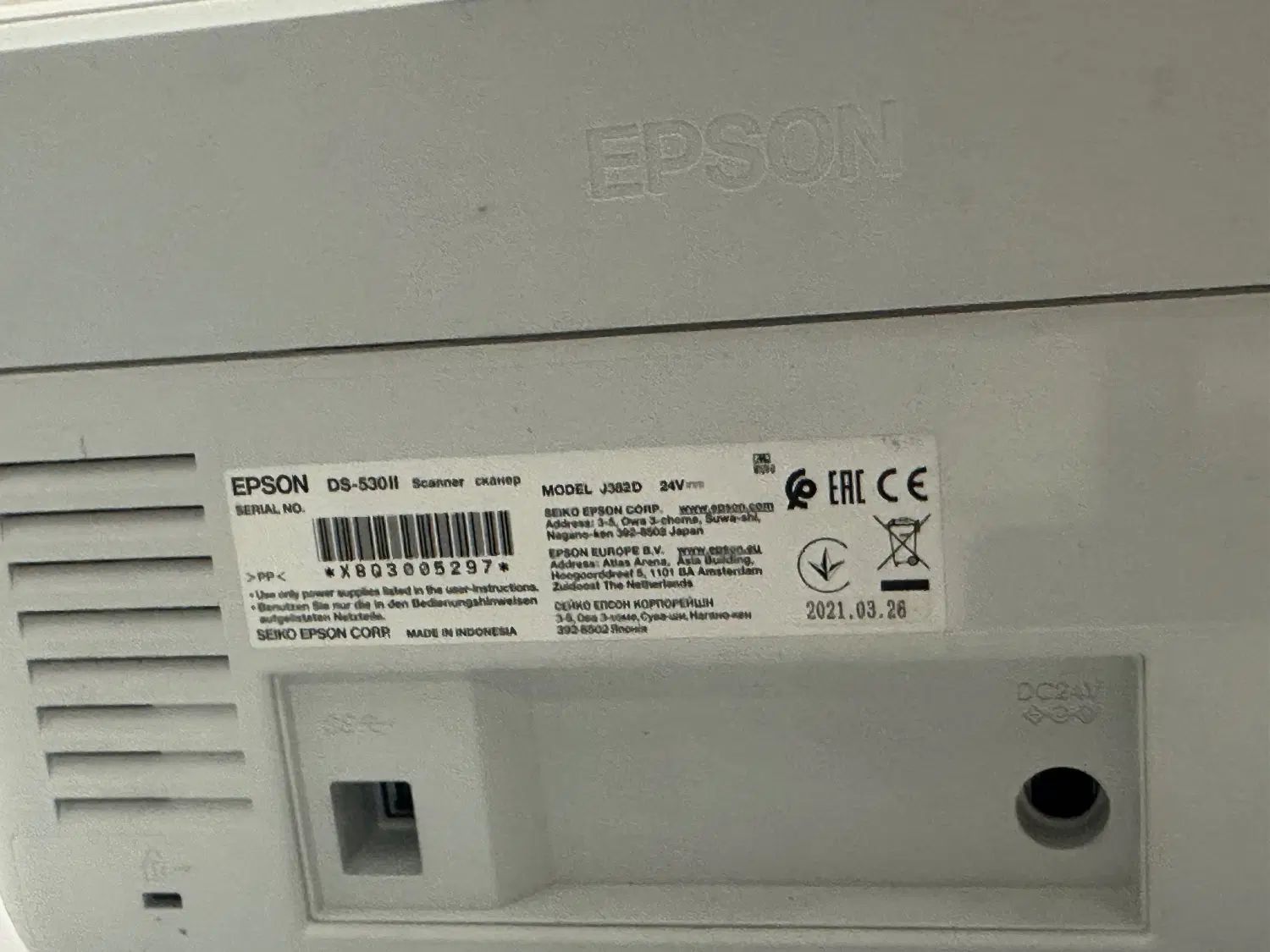 اسکنر epson|پرینتر، اسکنر، کپی، فکس|تهران, هفت چنار|دیوار