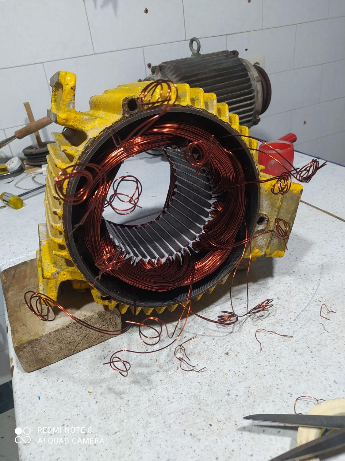 سیم پیچی نوین|خدمات پیشه و مهارت|کاشان, ولیعصر|دیوار