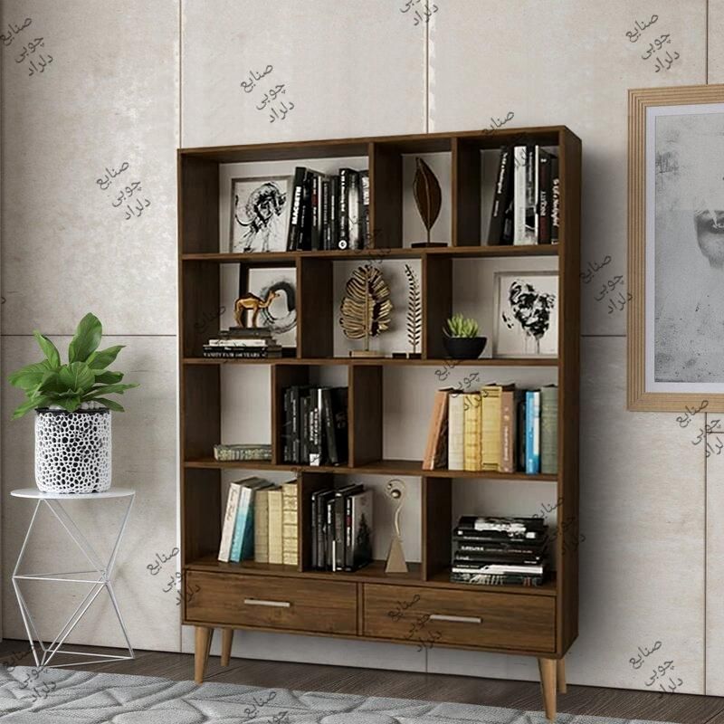 کتابخانه پایه دار ونوس|کتابخانه، شلف، قفسه‌های دیواری|تهران, پاسداران|دیوار