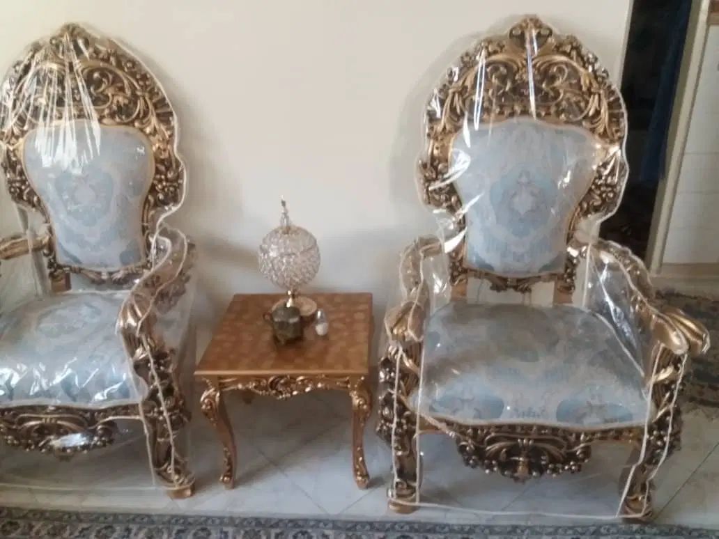 مبل سلطنتی نو ،جنس چوب اصل|مبلمان خانگی و میز عسلی|تهران, اکباتان|دیوار