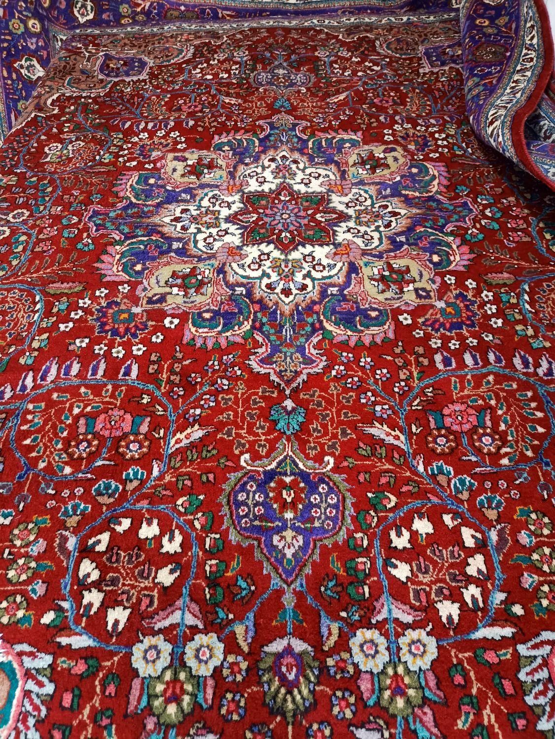 تک12متری(۴×۳)دستباف درحدنوبافت تبریز|فرش|خوی, |دیوار