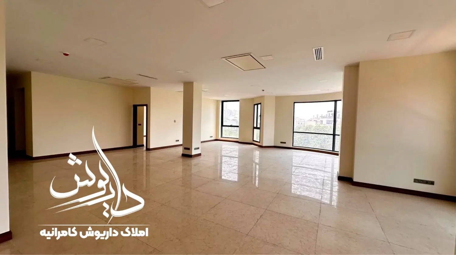 اندرزگو/اجاره ۲۸۰متر/دفتراداری/سالن فلت/فرمانیه|اجارهٔ دفتر کار، اتاق اداری، مطب|تهران, حکمت|دیوار
