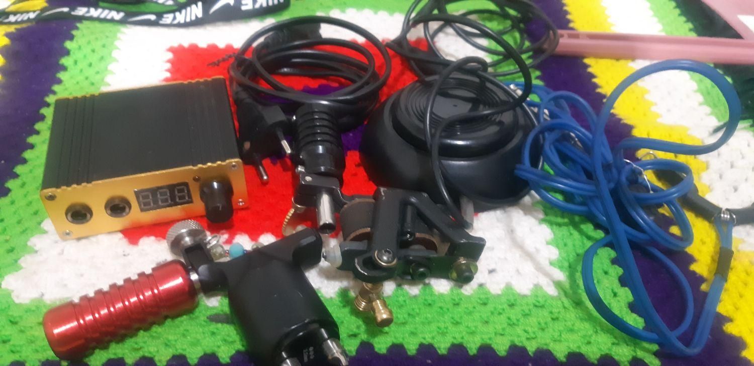 دستگاه تتوی بدن..گان وروتاری درحدصفر|آرایشگاه و سالنهای زیبایی|یاسوج, |دیوار