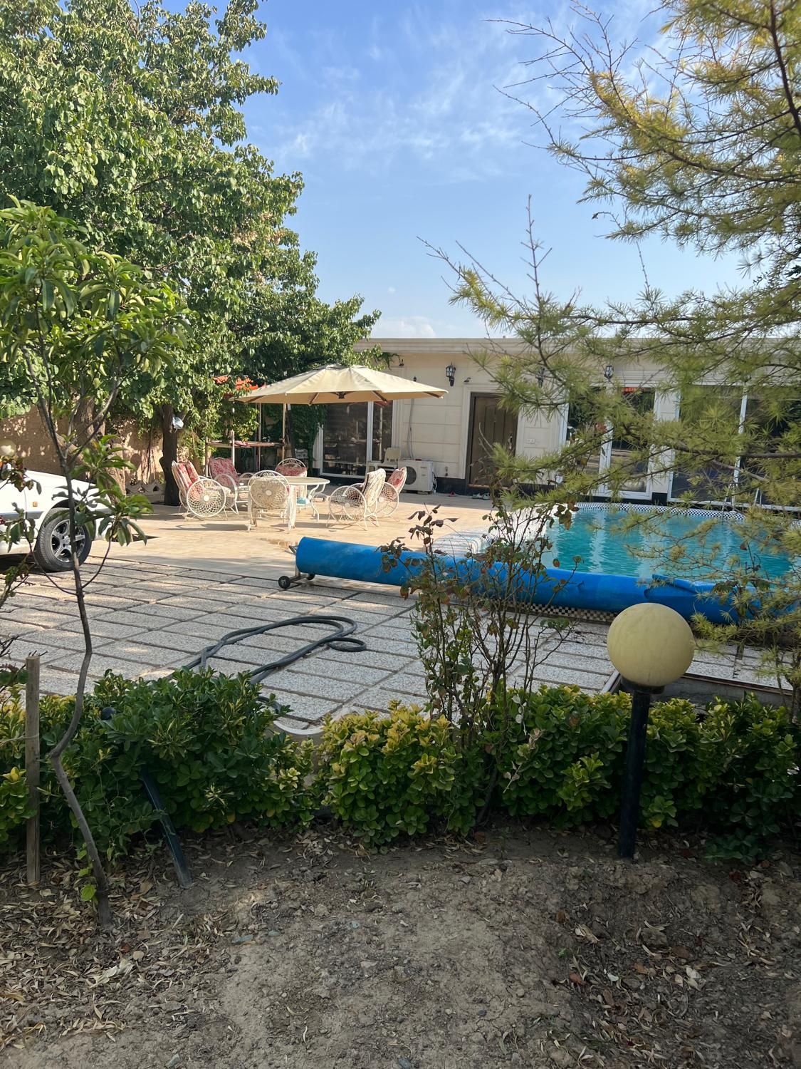 اجاره روزانه ویلا با استخر ابگرم|اجارهٔ کوتاه‌مدت ویلا و باغ|ماهدشت, |دیوار