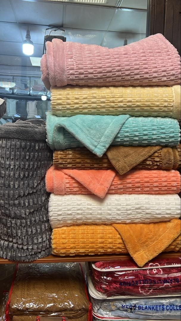 پتو ژله ای و پتو تدی دونفره دو رو کره ای درجه یک|رختخواب، بالش، پتو|تهران, امیرآباد|دیوار