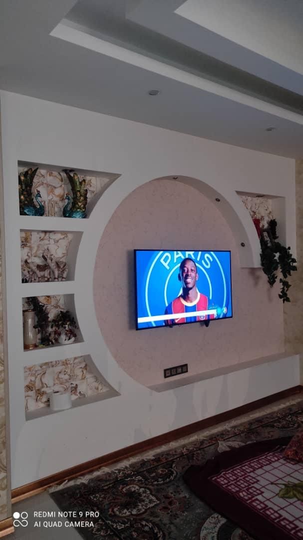 تخریب وبازسازی داخلی(از0تا100) کناف ونقاشی وسرامیک|خدمات پیشه و مهارت|فردیس, منظریه|دیوار