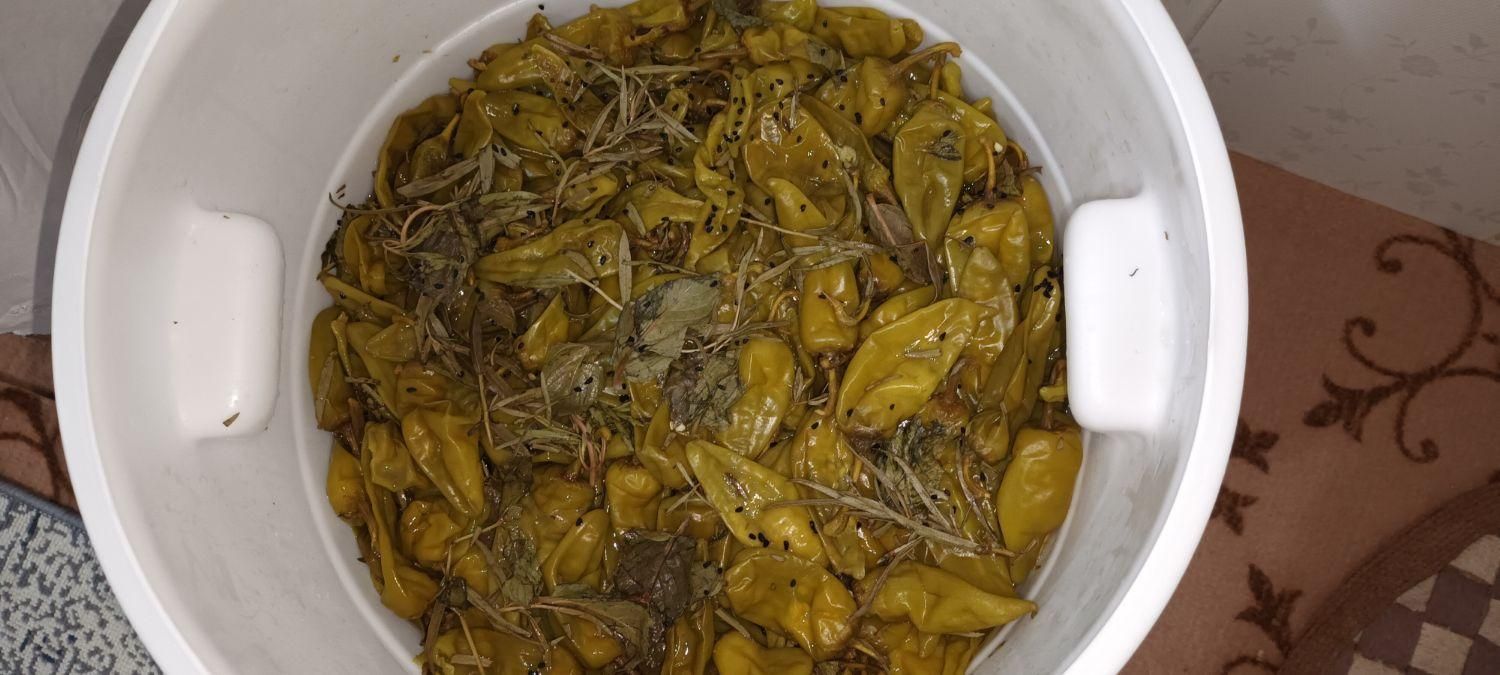 ترشی فلفل سبزبومی|خوردنی و آشامیدنی|اصفهان, شهرک گل نرگس|دیوار