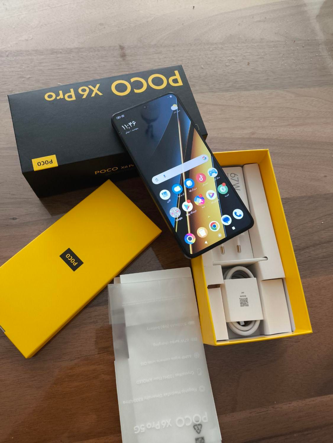 poco x6 pro در حد آکبند|موبایل|تهران, سازمان برنامه|دیوار