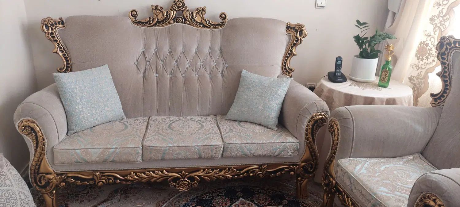 مبلمان ۷نفره|مبلمان خانگی و میز عسلی|تهران, مهرآباد|دیوار