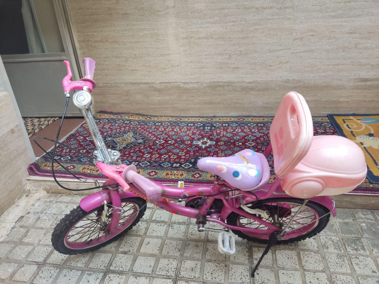 دوچرخه دخترانه سایز ۱۶|دوچرخه، اسکیت، اسکوتر|قدس, شهر‌قدس|دیوار