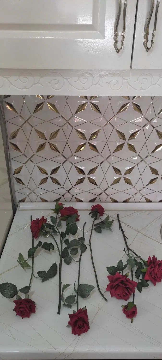 گل رز مصنوعی ۴۵ سانتی|گل مصنوعی|مشهد, مهدی آباد|دیوار