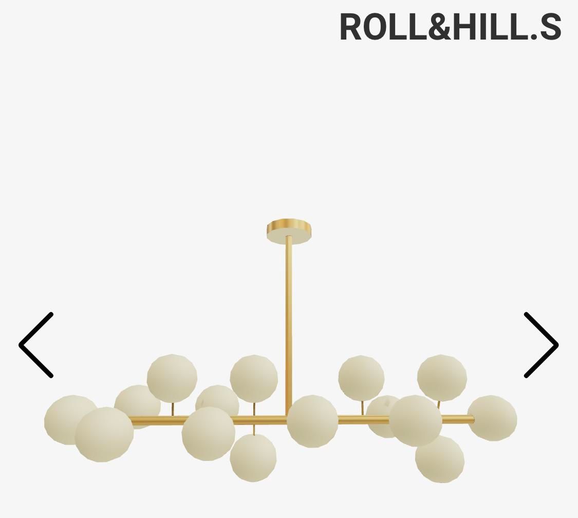 لوستر مدرن ۱۶ شاخه باب لندن مدل ROLL & HILLS|لوستر و چراغ آویز|تهران, یوسف‌آباد|دیوار