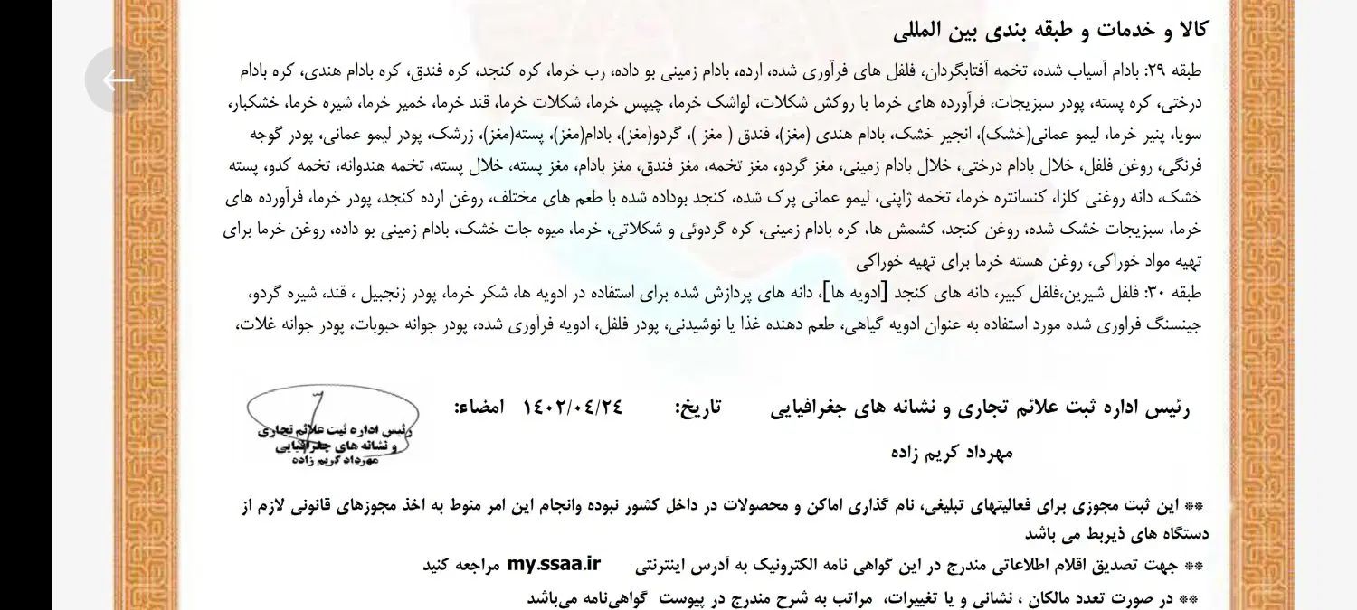 برند علامت تجاری مواد غذایی «ژرمانسیکا»|دفتر کار|تهران, مولوی|دیوار