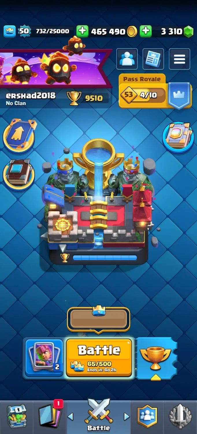 اکانت بازی کلش رویال clash royale|کنسول، بازی ویدئویی و آنلاین|رشت, معلم|دیوار