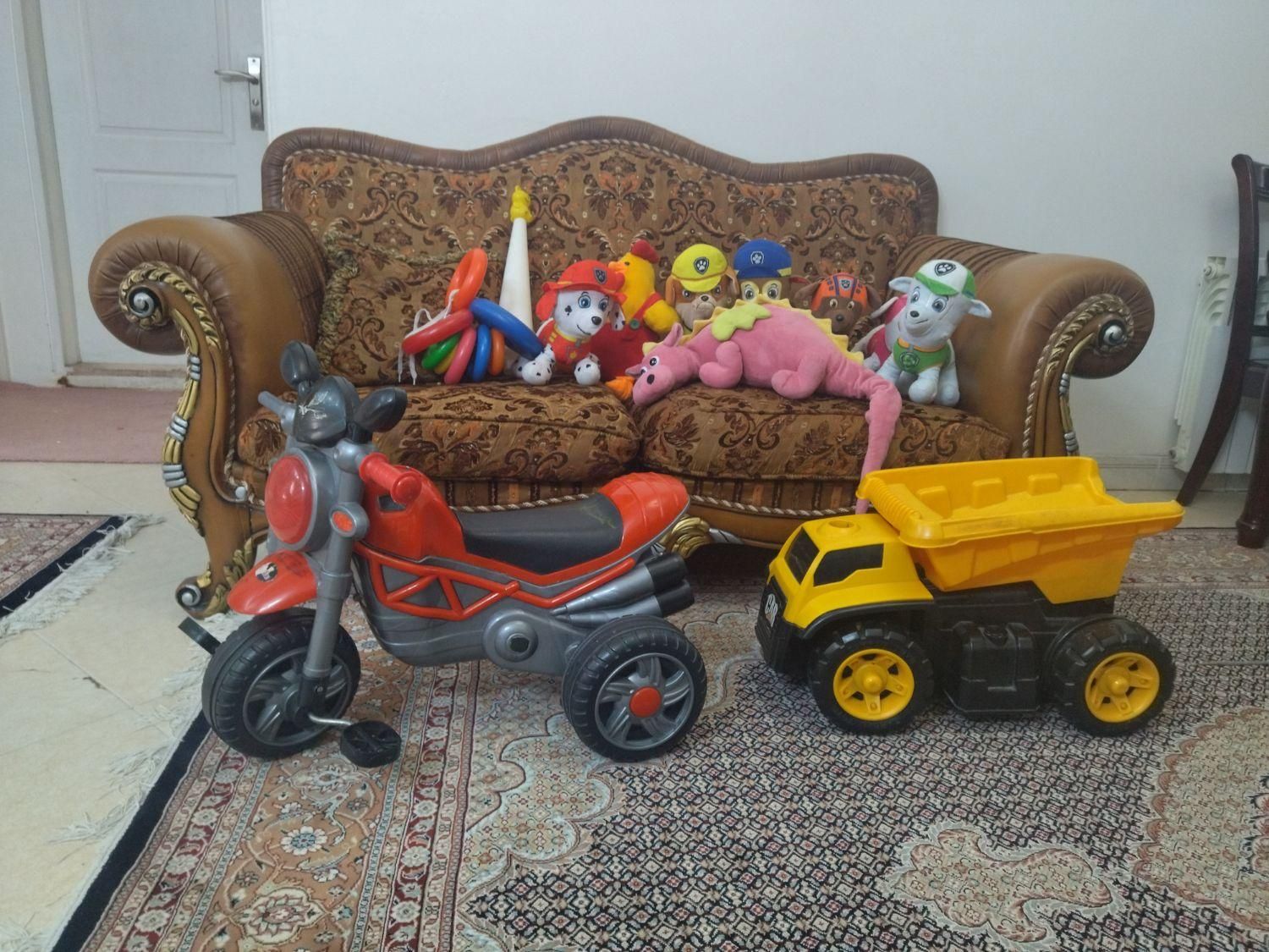 ست کامل سگ نگهبان ،عروسک ،سه چرخه،کامیون ،حلقه هوش|اسباب و اثاث بچه|تهران, وردآورد|دیوار