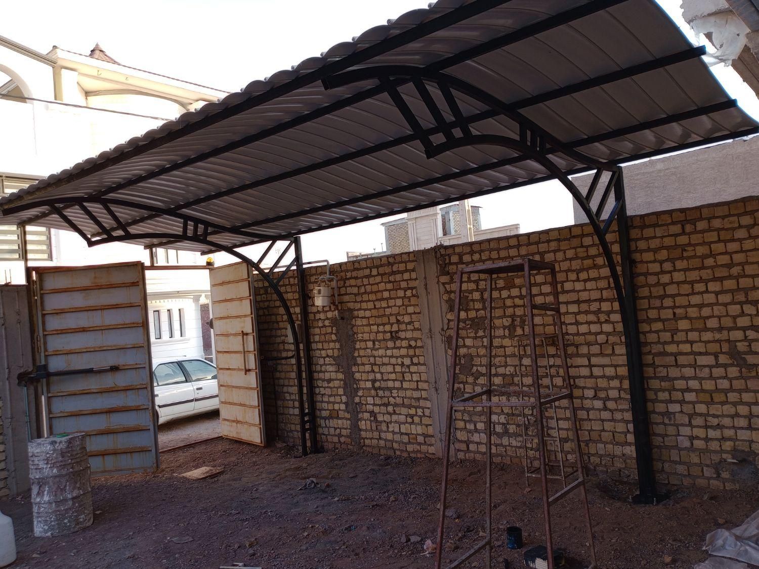 سایبان بدون پایه مزاحم|خدمات پیشه و مهارت|کرمان, |دیوار