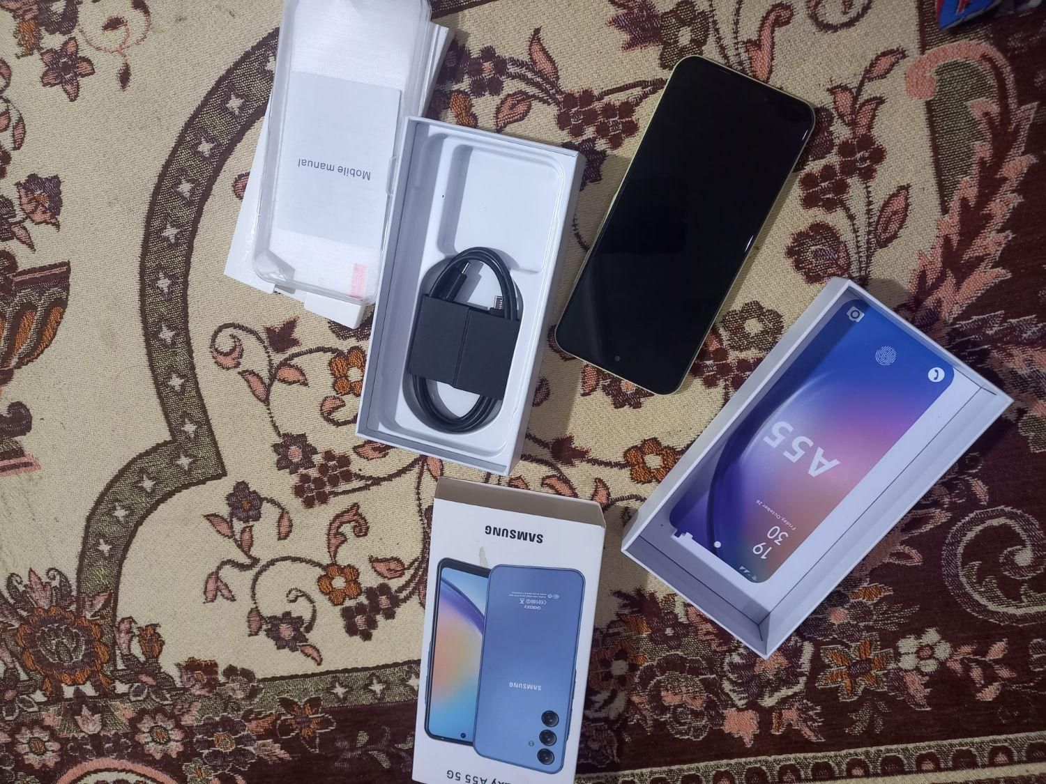 سامسونگ Galaxy A55 با حافظهٔ ۲۵۶ گیگابایت|موبایل|کرج, خرمدشت|دیوار