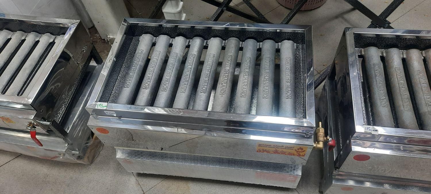 کباب‌پز صنعتی استیل با چدن سنگین|اجاق گاز و لوازم برقی پخت‌وپز|قزوین, |دیوار