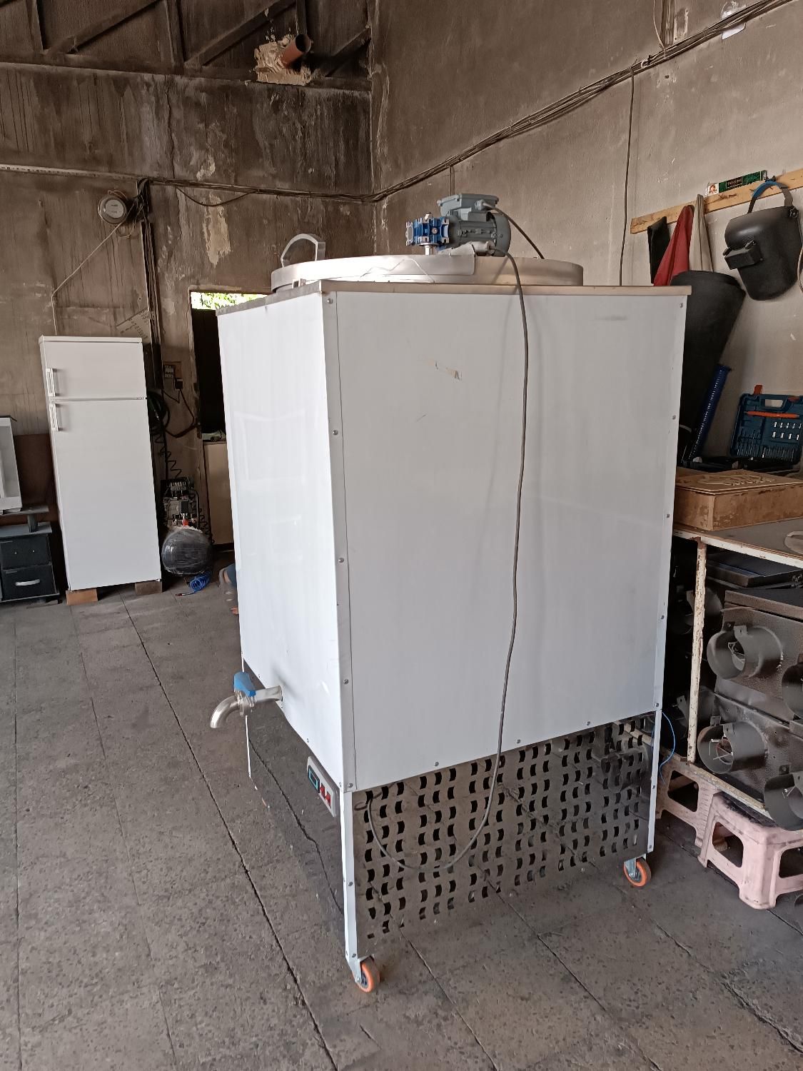 شیرسردکن/سردکن/کره گیر خامه گیر/چرخ شیر/شیر سرد کن|ماشینآلات صنعتی|بندرعباس, |دیوار