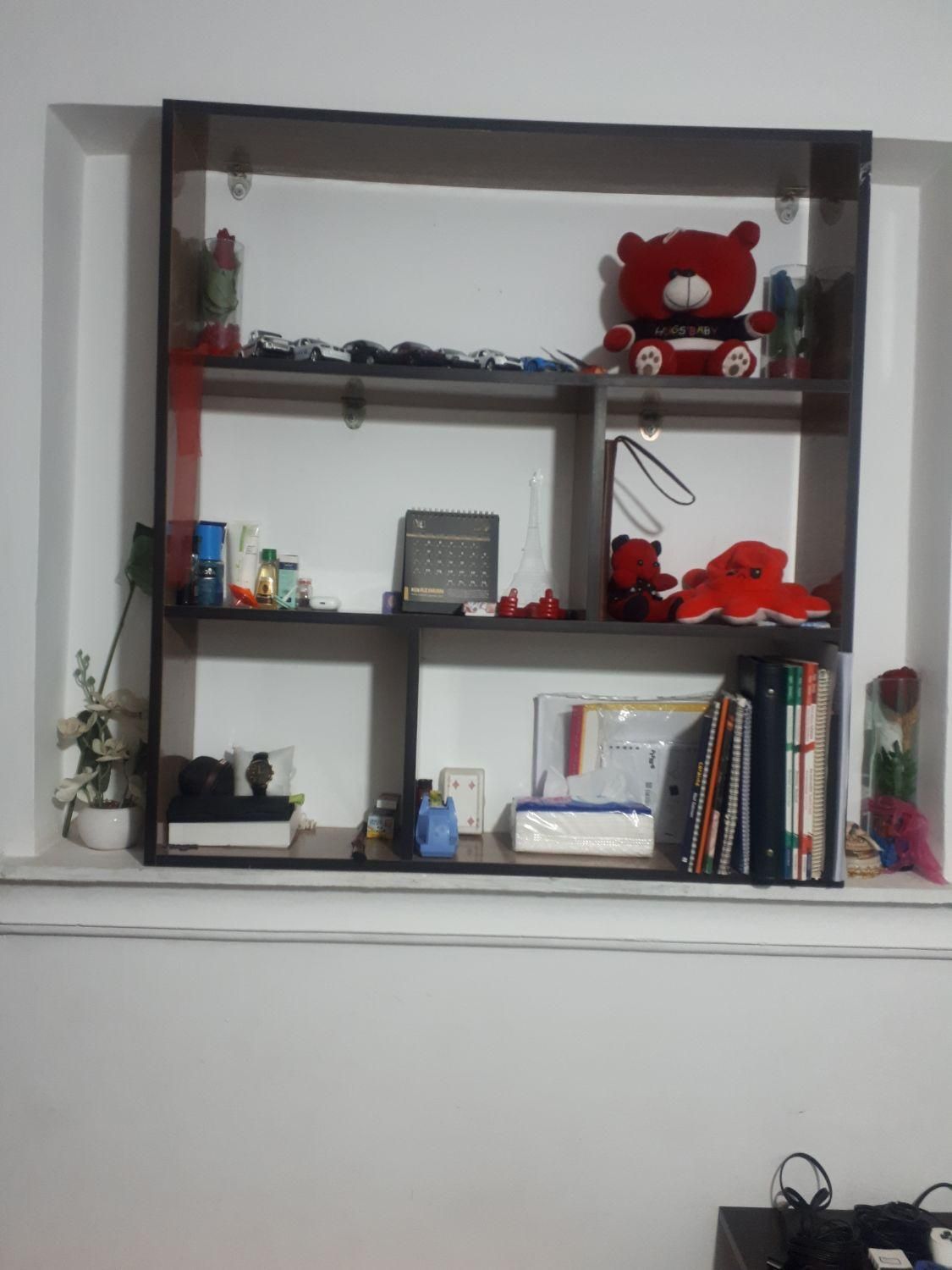 کتابخانه تمام ام دی اف|کتابخانه، شلف، قفسه‌های دیواری|رشت, منظریه|دیوار