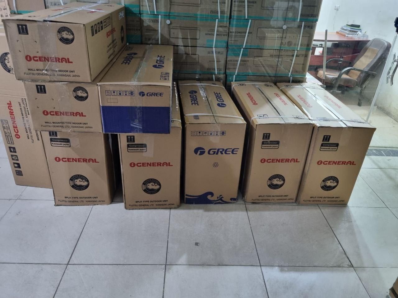 فروش اسپلیت تنوع در طرح و مدل|کولر گازی و فنکوئل|پارسآباد, |دیوار