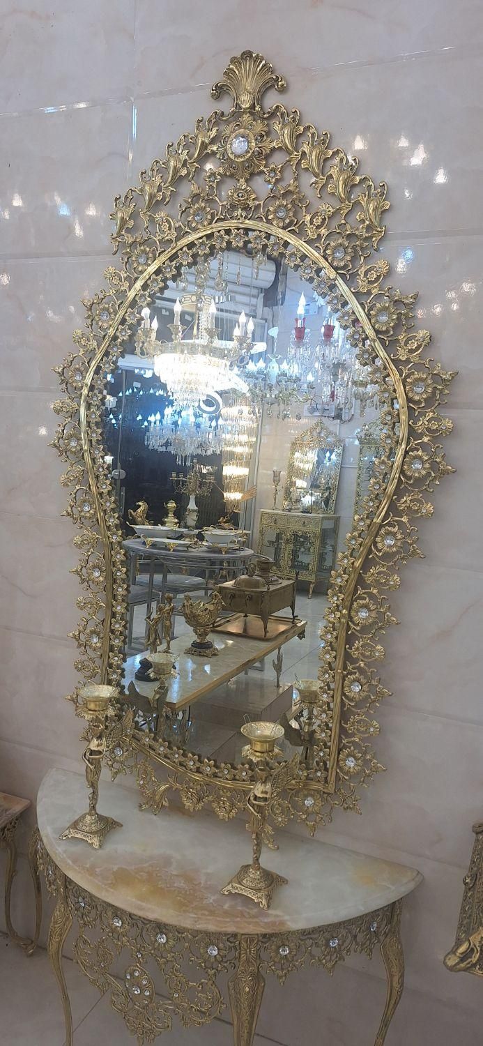 اینه کنسول برنز|مبلمان خانگی و میز عسلی|خرمآباد, |دیوار