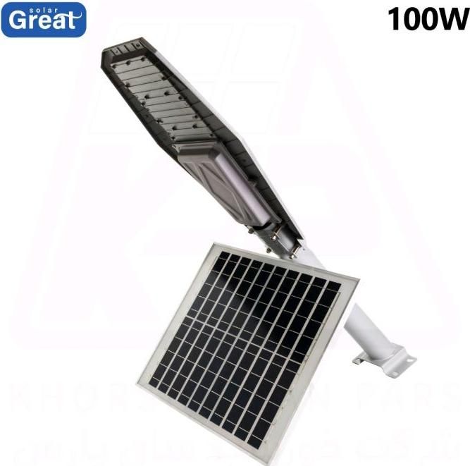 چراغ خیابانی کبرایی پنل جدا مدل۱۰۰وات(Great Solar)|لامپ و چراغ|تهران, حشمتیه|دیوار