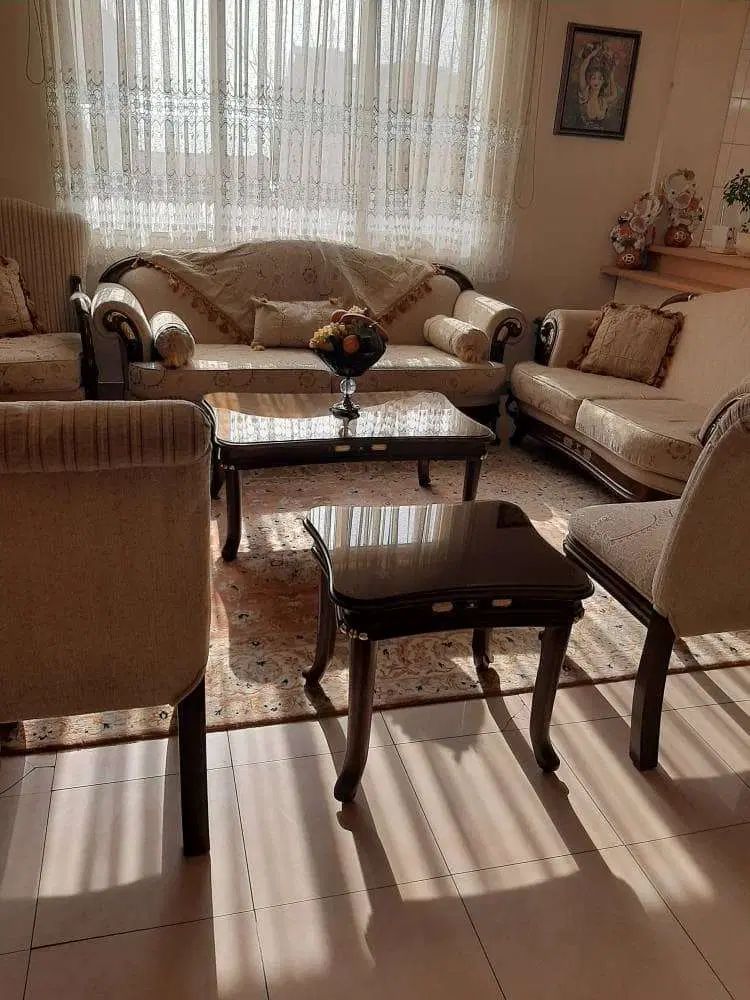 مبل استقبال ترکیه اصل ۹ نفره با میز|مبلمان خانگی و میز عسلی|تهران, پردیسان|دیوار