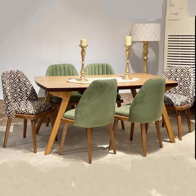 میز و صندلی ناهارخوری کالکشن ۱۴۰۲ مدل * نیو نگین *|میز و صندلی غذاخوری|رشت, حومه رشت|دیوار