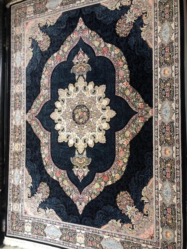 کارینا سرمه ای ۱۰۰۰شانه|فرش|تهران, شهرک ولیعصر شمالی|دیوار