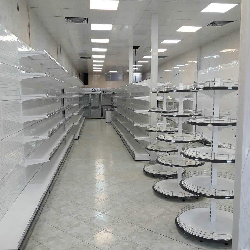 قفسه هایپری طوسی سفید|فروشگاه و مغازه|ایرانشهر, |دیوار