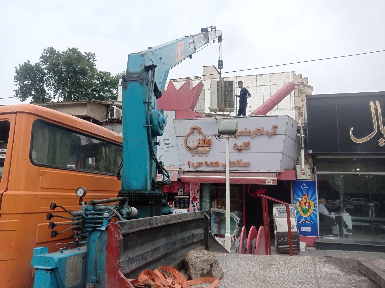 خدمات جرثقیل تازیکه شبانه روزی|خدمات حمل و نقل|گرگان, |دیوار