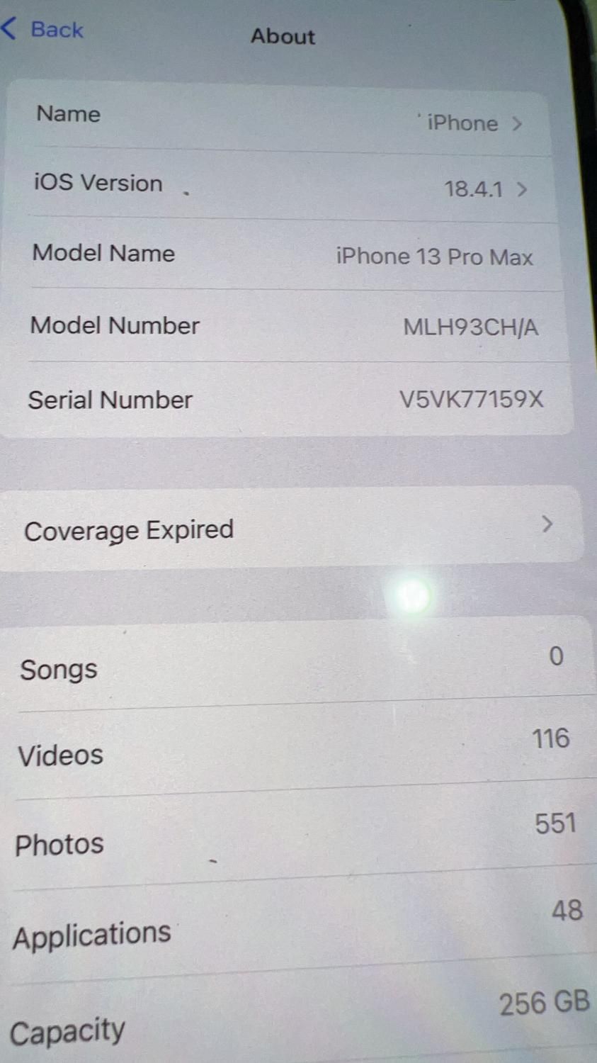 اپل iPhone 13 Pro Max با حافظهٔ ۲۵۶ گیگابایت|موبایل|کرج, گوهردشت|دیوار
