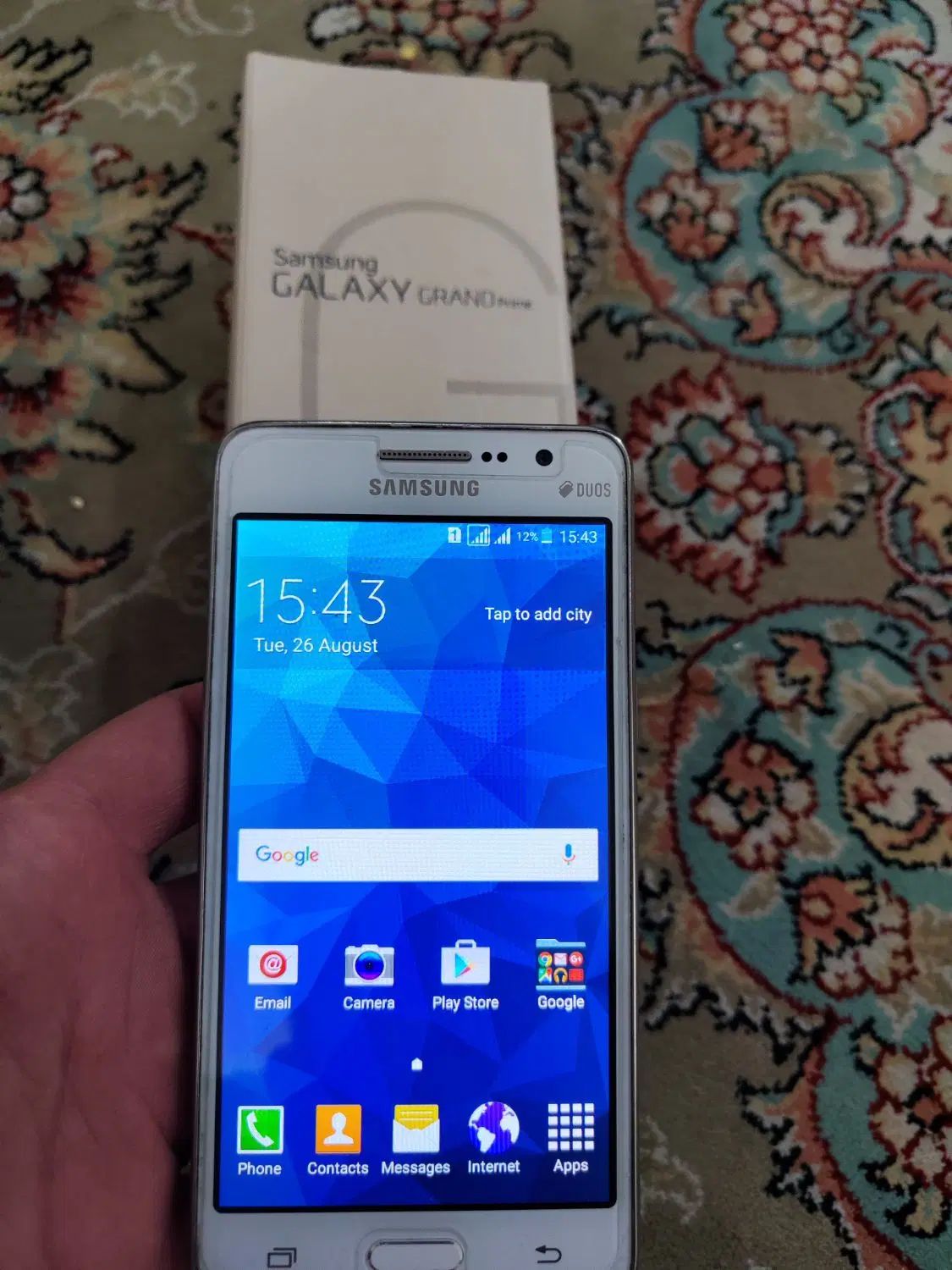 Galaxy Grand Prime باحافظهٔ ۸ گیگابایت|موبایل|تهران, سلیمانی|دیوار