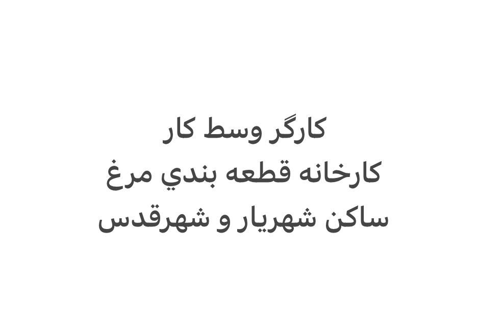 کارگر اقا با قدرت بدنی خوب|استخدام خدمات فروشگاه و رستوران|تهران, پیکان شهر|دیوار