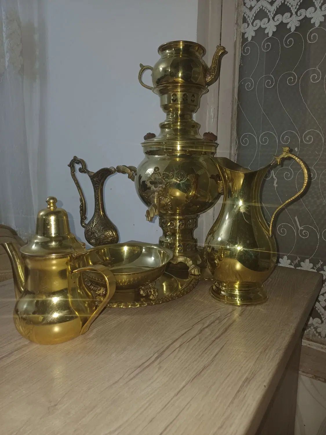 سماورگازی،سماورمسی،فرش،ال سی دی، سینماخانواده|سماور، چای‌ساز، قهوه‌ساز|محمدیه-قزوین, |دیوار