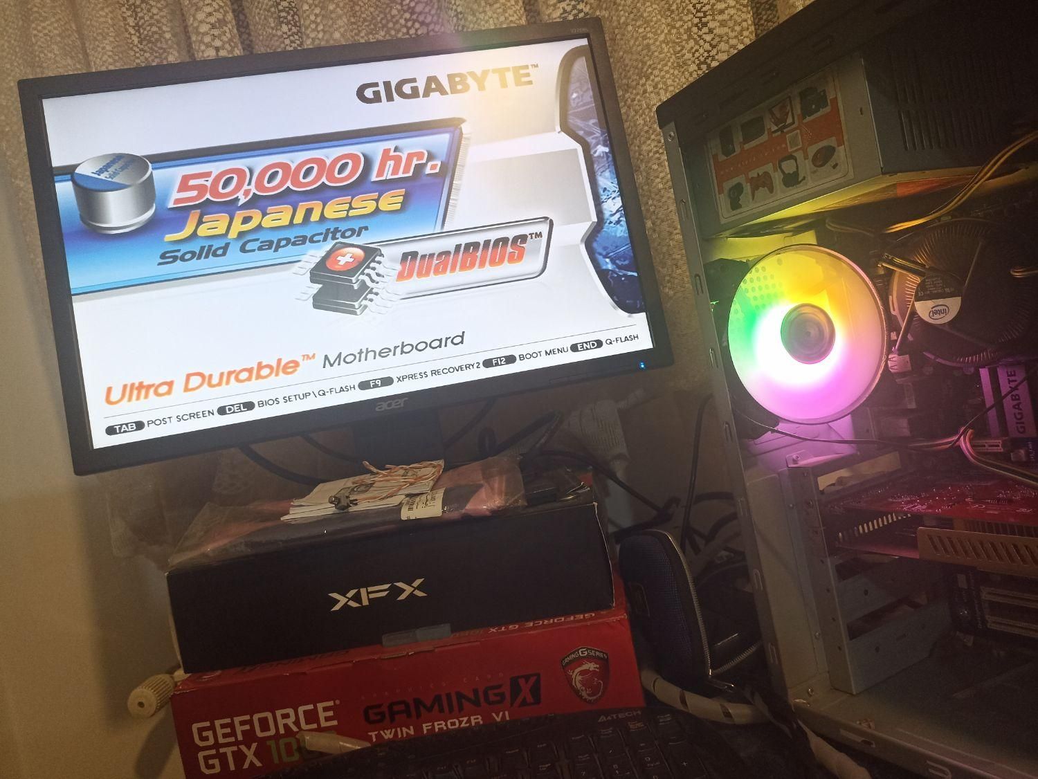کیس گیم با گرافیک hd 8570رم ۸ چهار هسته gta v|رایانه رومیزی|تهران, شهرک پاسداران|دیوار