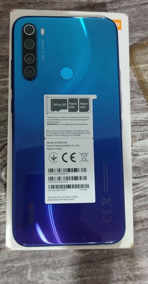 شیائومی Redmi Note 8 با حافظهٔ ۶۴ گیگابایت|موبایل|رشت, پیرکلاچای|دیوار