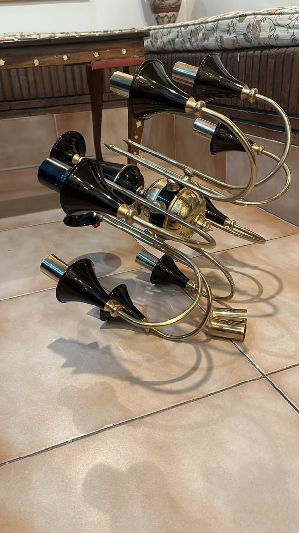 لوستر آب طلا|لوستر و چراغ آویز|تهران, جردن|دیوار