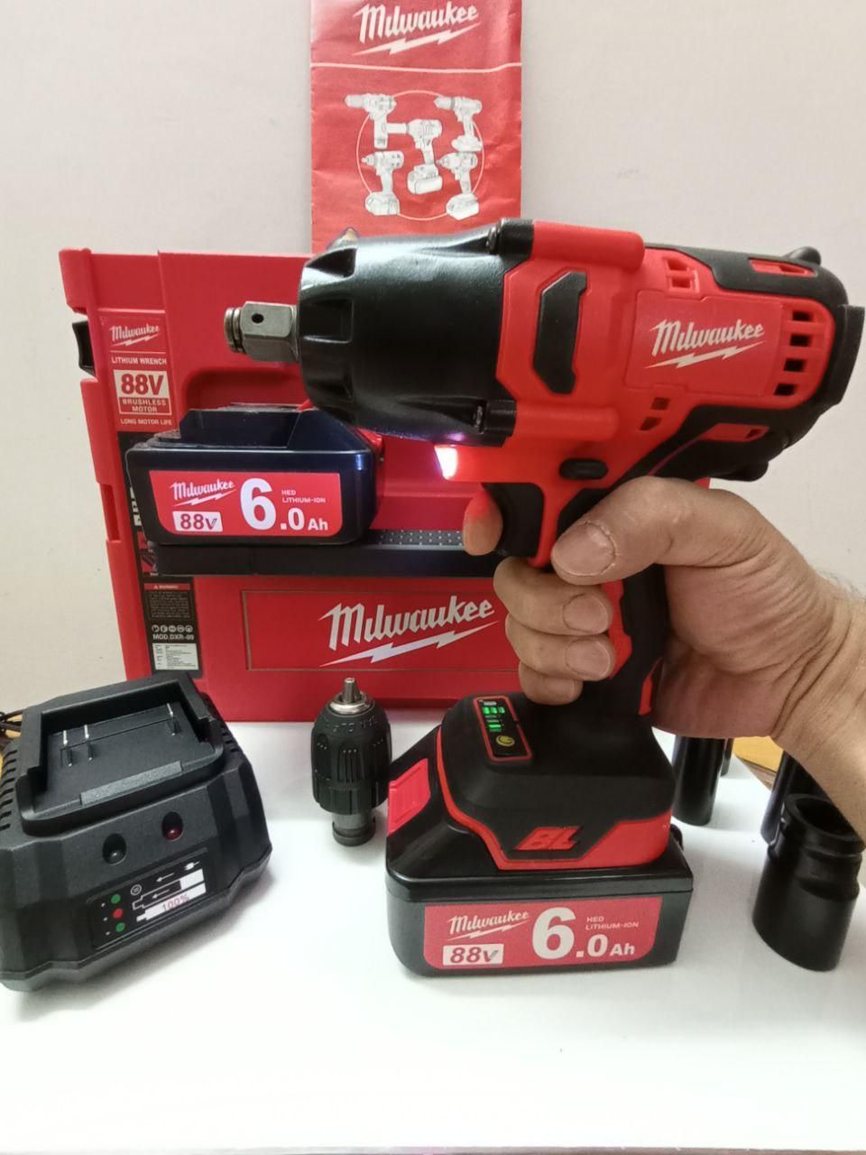 بکس شارژی میلواکی ، ۱.۲ صنعتی 2025-26|ابزارآلات|تهران, شهرک دانشگاه شریف|دیوار