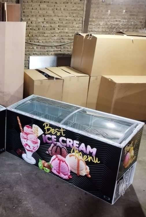 یخچال ایستاده سیزن/فریزر صندوقی جرجی/بستنی کنک|کافیشاپ و رستوران|اردکان, |دیوار