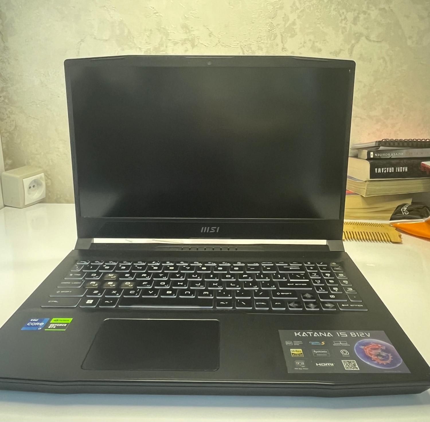 لپ تاپ msi با ست خودش|رایانه همراه|بابل, |دیوار
