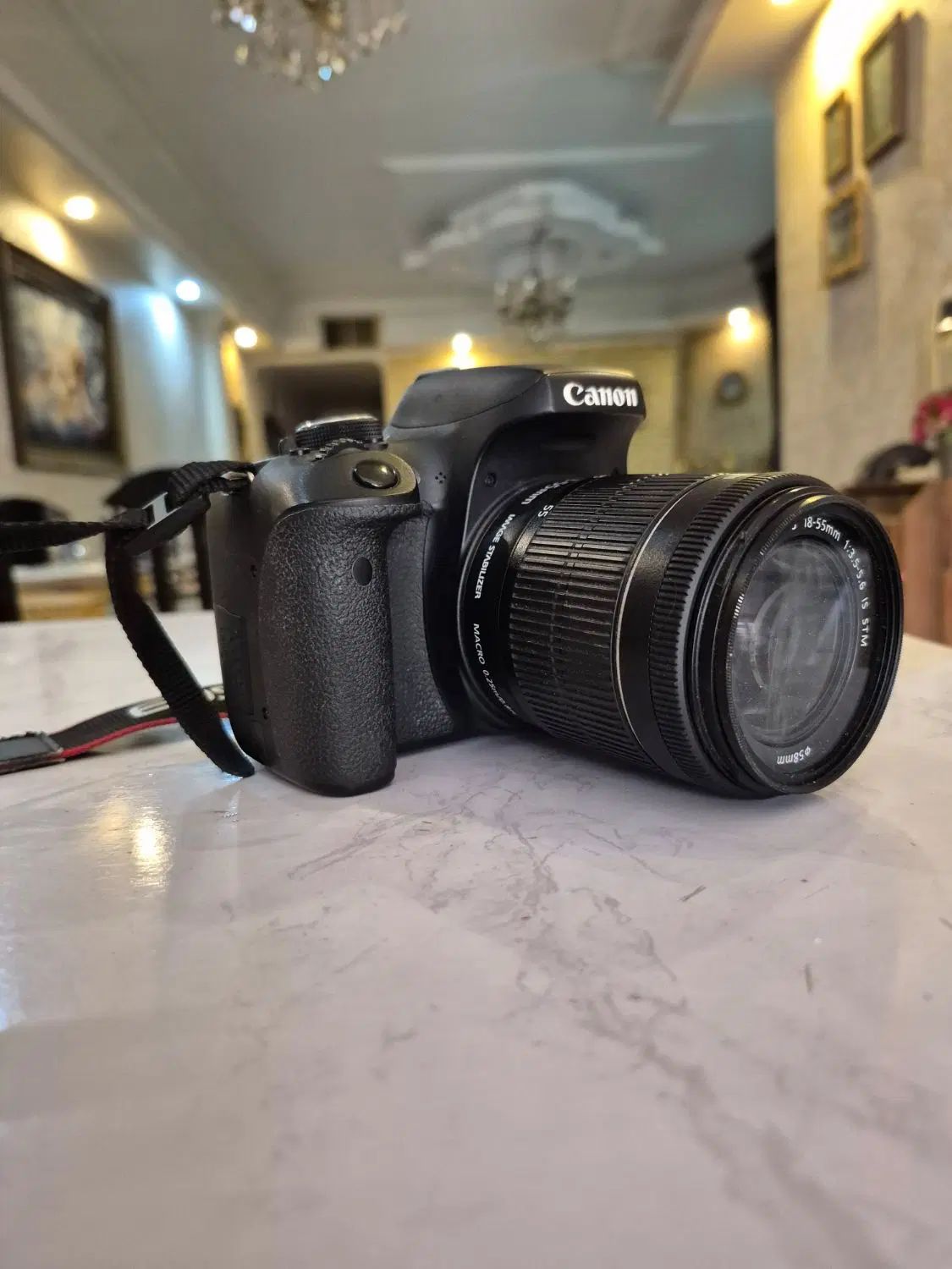 دوربین حرفه‌ای Canon 750D + لنز 18-55 تمیز و سالم|دوربین عکاسی و فیلم‌برداری|تهران, نارمک|دیوار