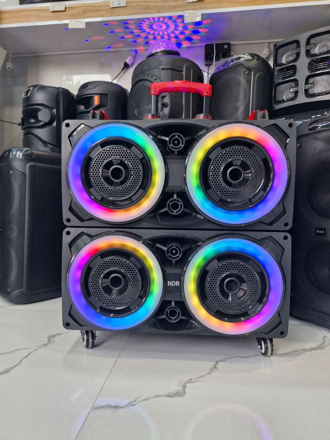 اسپیکر ۴باند فول بیس|پخش‌کننده همراه|قم, کیوانفر|دیوار