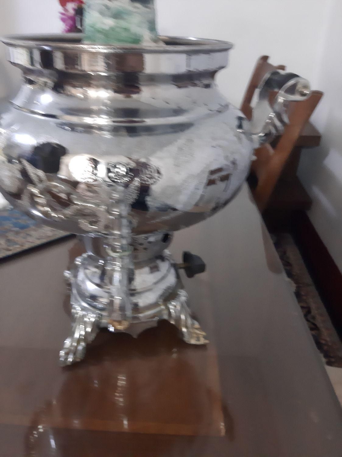 سماور گازی سوگند کار کرده|سماور، چای‌ساز، قهوه‌ساز|کرج, برغان|دیوار